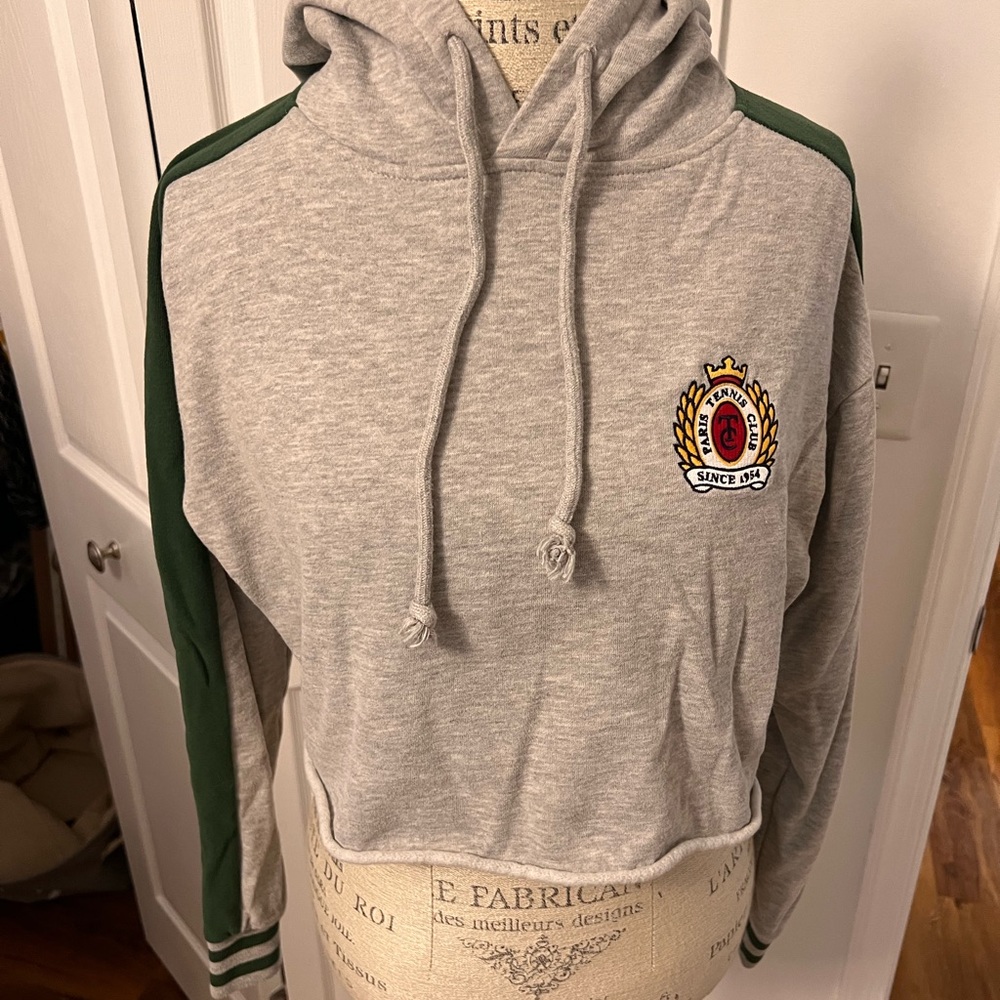 Crop top hoodie